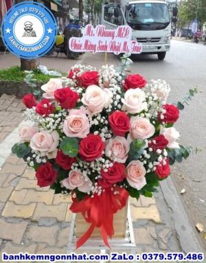 Giỏ Hoa Tươi 34